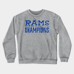 Los Angeles Raaaams 23 champions Crewneck Sweatshirt